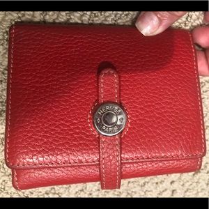 Hermès Red Wallet